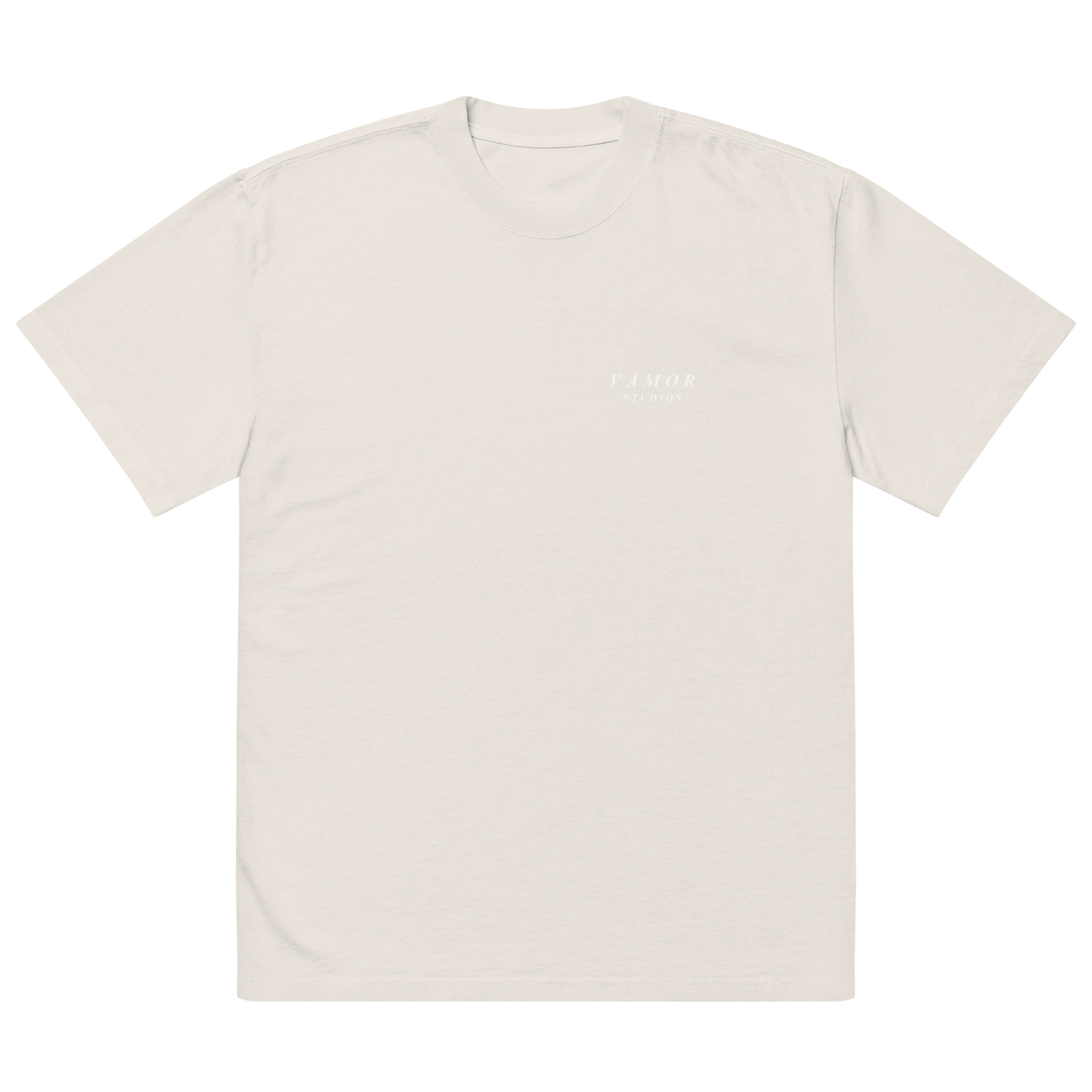 UNKNOWN Faded Bone Graphic T-Shirt - Premium Streetwear by Vamor Studios - Front View