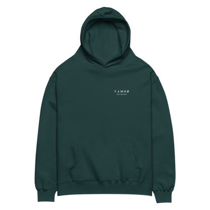 UNKNOWN Pine Green Hoodie - Premium Streetwear by Vamor Studios - Front View